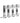 Side by Side - Haken 4er-Set für New Hang On 